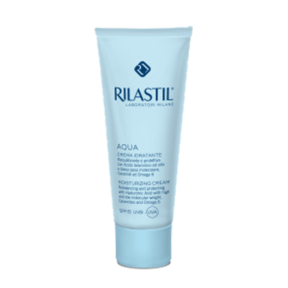 Kem dưỡng ẩm chống nắng Rilastil Aqua moisturizing cream SPF 15 UVB-UVA